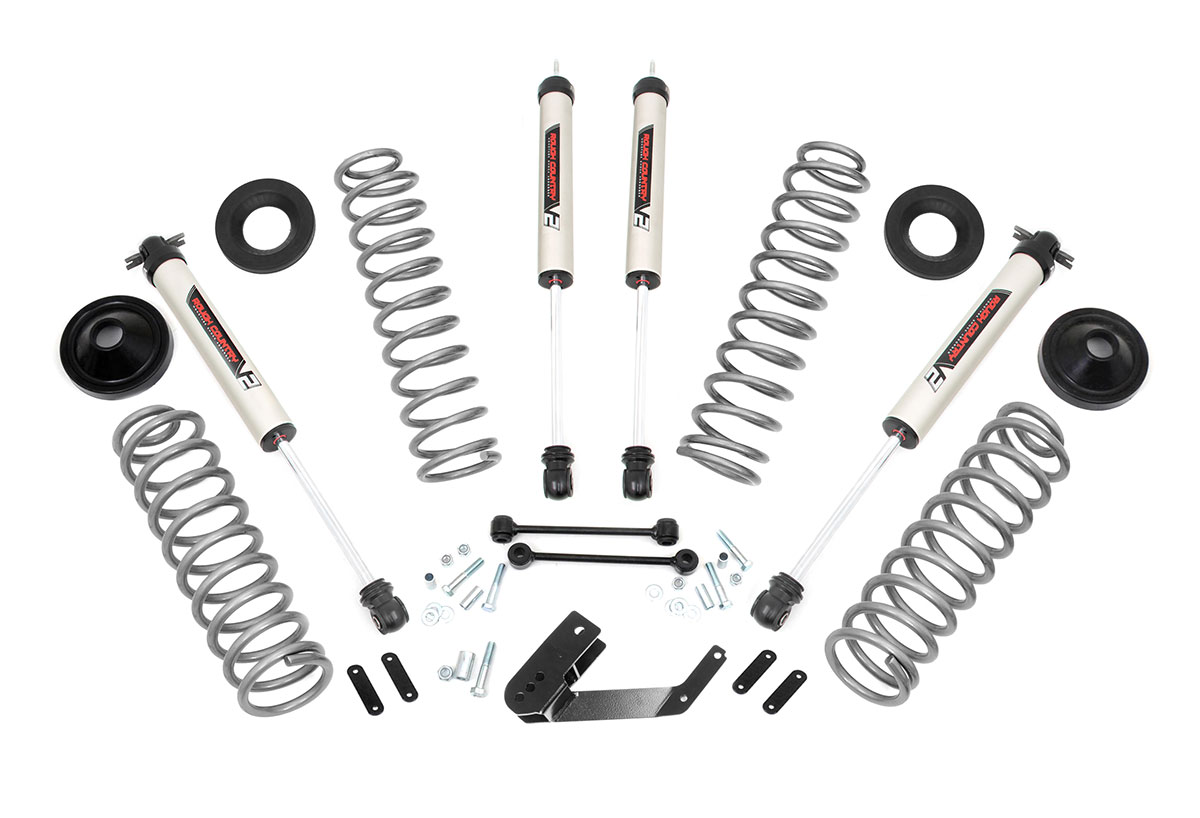 Jeep Wrangler Suspension Lift Kit - Rough Country - 3.25 Inch Lift Kit | V2 - '07-'18
